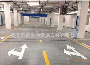 泰安宏凱交通設施 專業車位劃線服務，優化停車場與道路空間